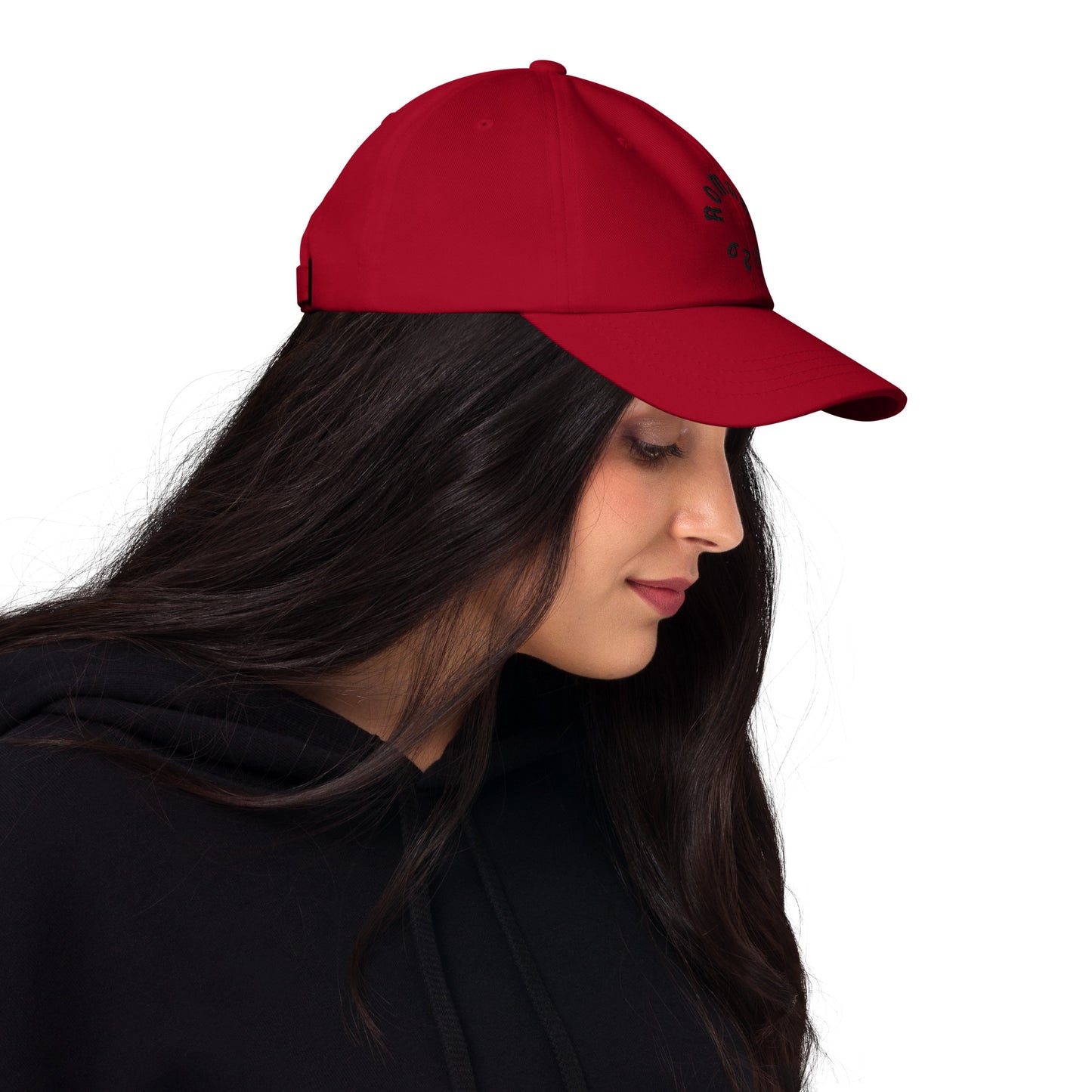 Romans 8:29 Black Embroidered Classic Dad Hat