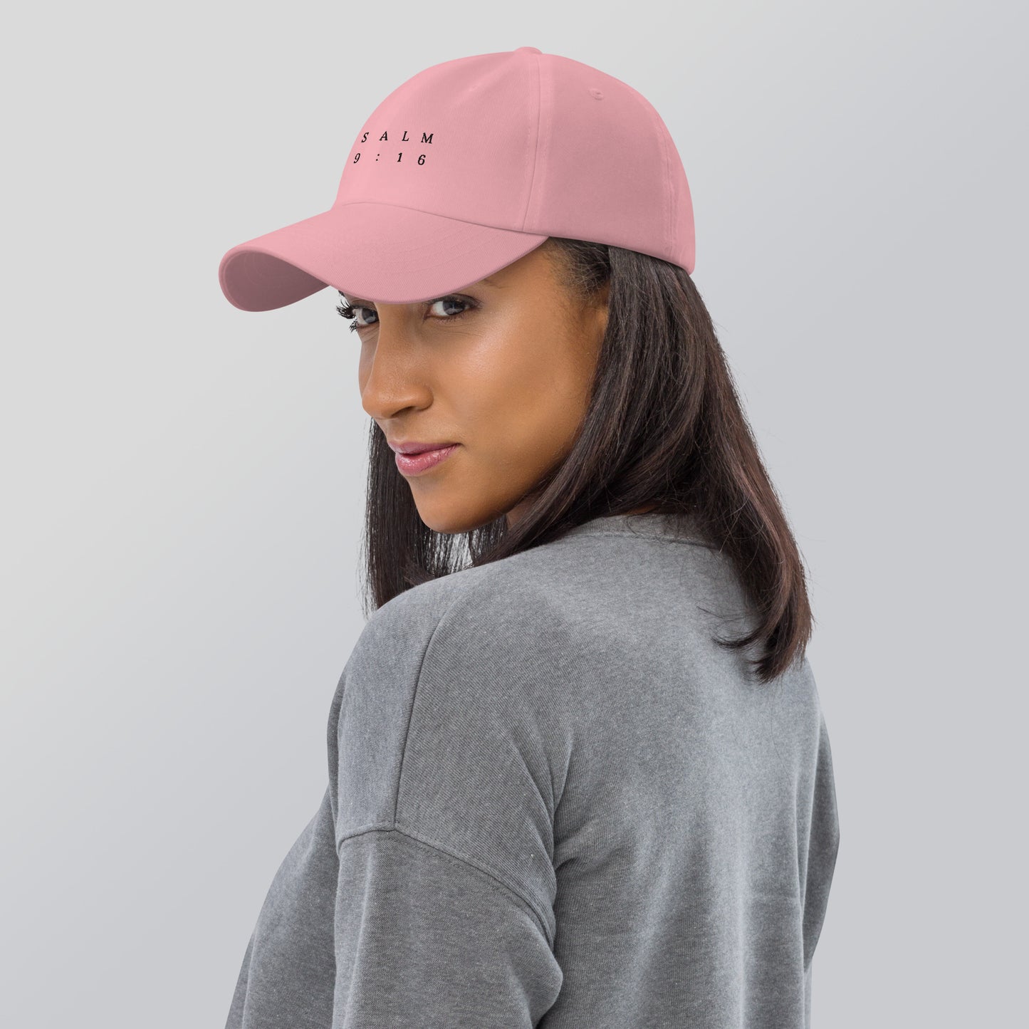 Psalm 59:16 Original Black Embroidered Classic Dad Hat