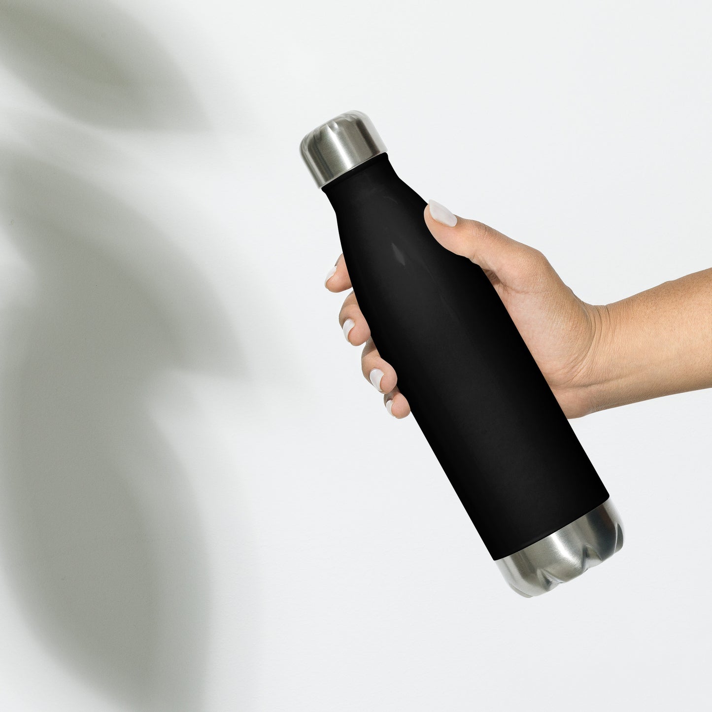 Romans 8:29 Stainless Steel Insulated Water Bottle (Black)