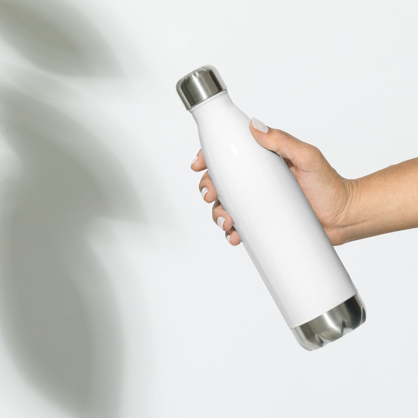 Romans 8:29 Stainless Steel Insulated Water Bottle (White)