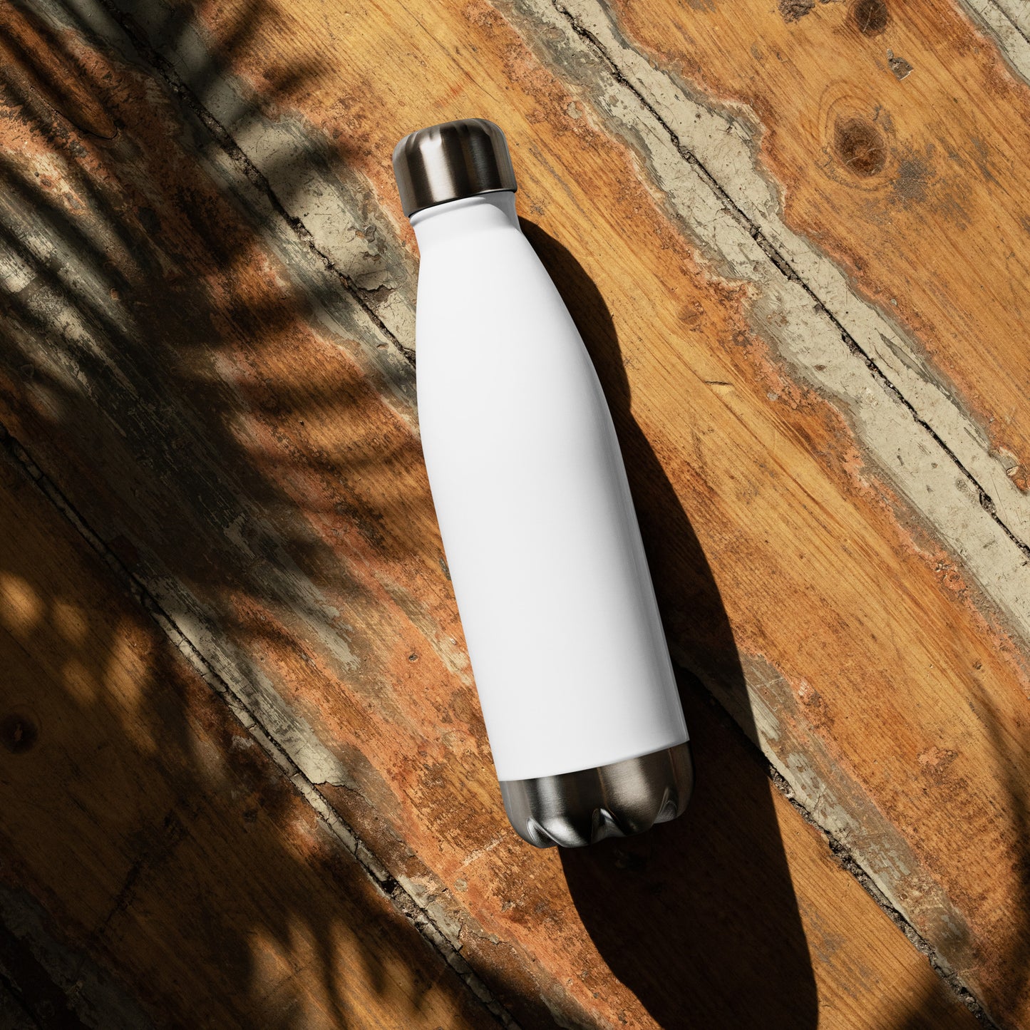Romans 8:29 Stainless Steel Insulated Water Bottle (White)