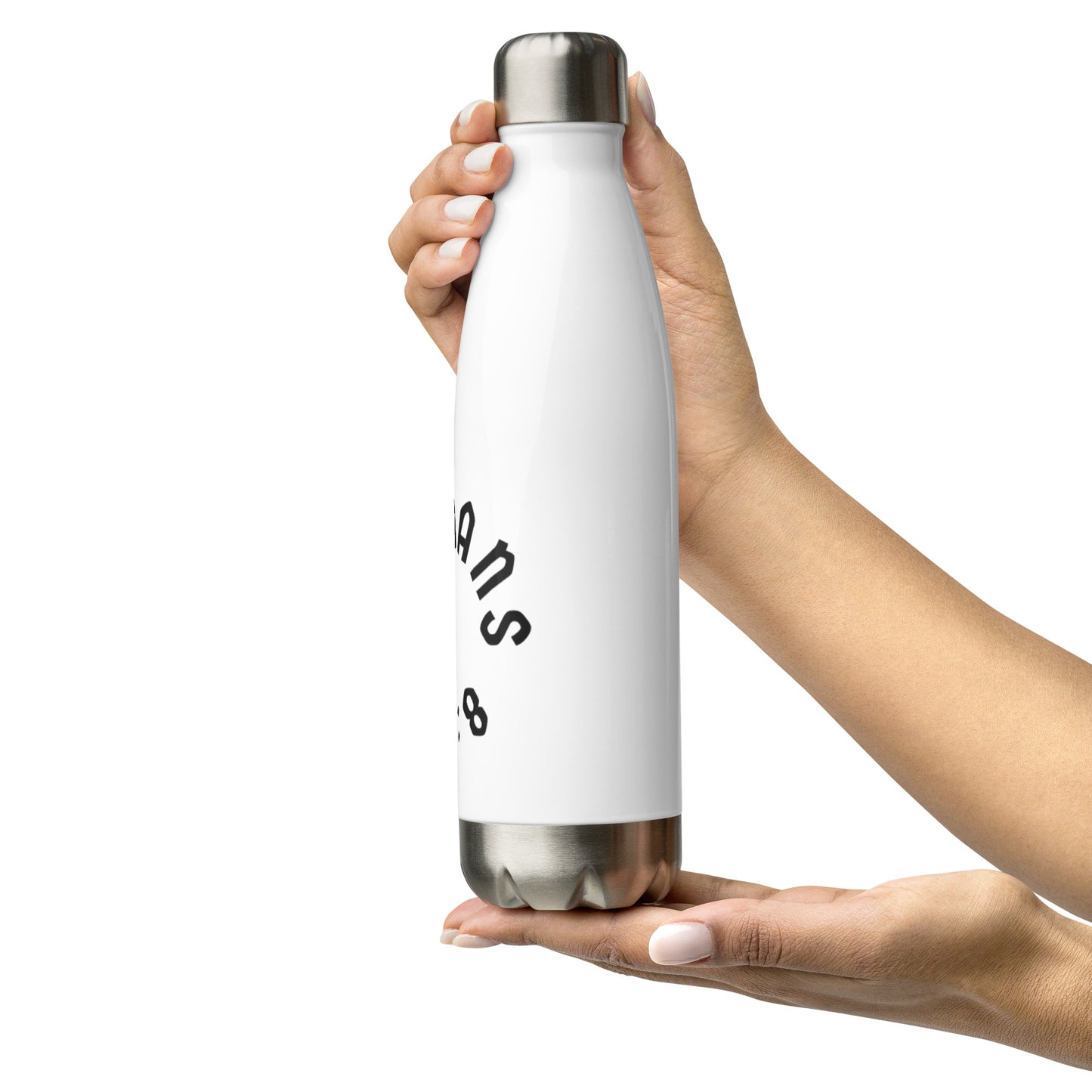 Romans 8:29 Stainless Steel Insulated Water Bottle (White)