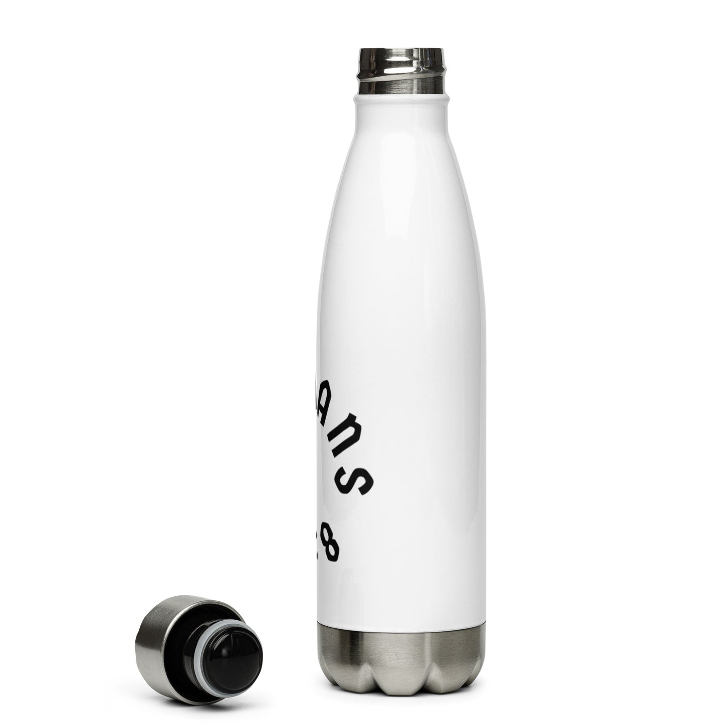 Romans 8:29 Stainless Steel Insulated Water Bottle (White)