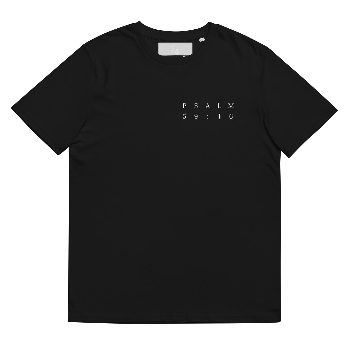 Psalm 59:16 Original Left Print Unisex T-Shirt