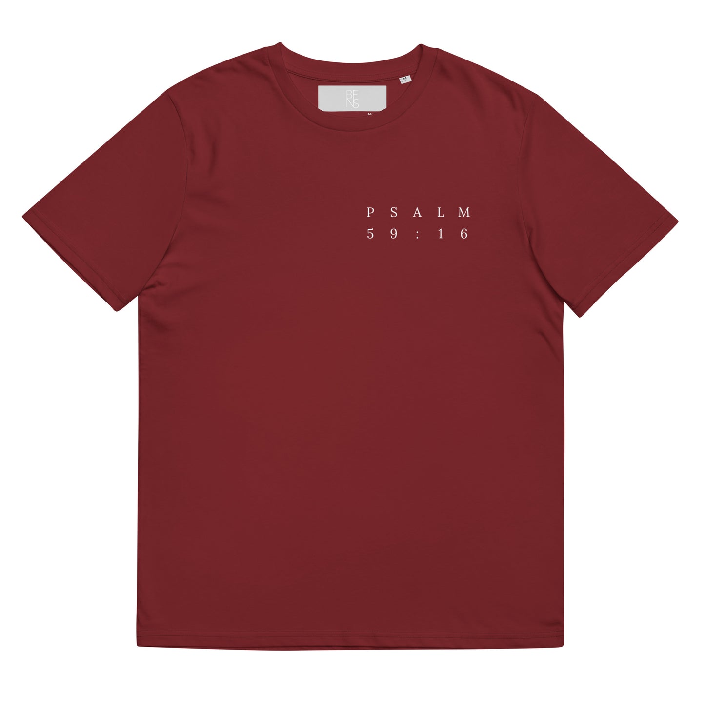 Psalm 59:16 Original Left Print Unisex T-Shirt