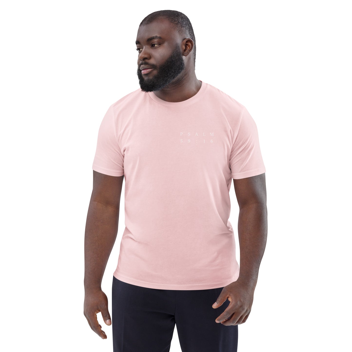 Psalm 59:16 Original Left Print Unisex T-Shirt