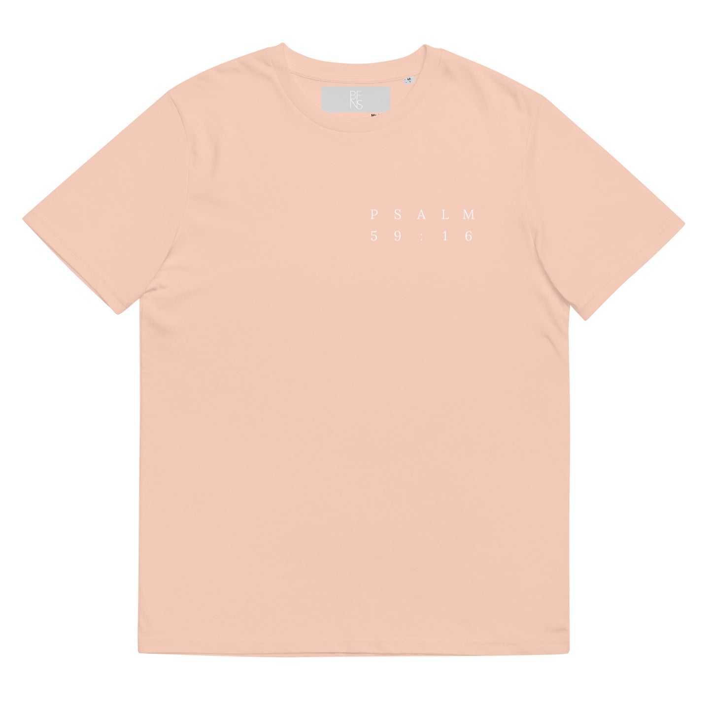 Psalm 59:16 Original Left Print Unisex T-Shirt