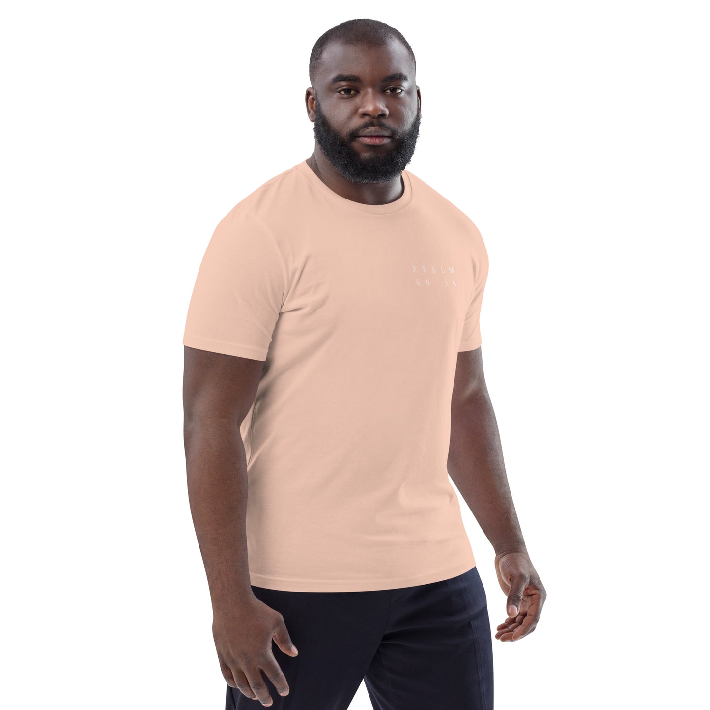 Psalm 59:16 Original Left Print Unisex T-Shirt