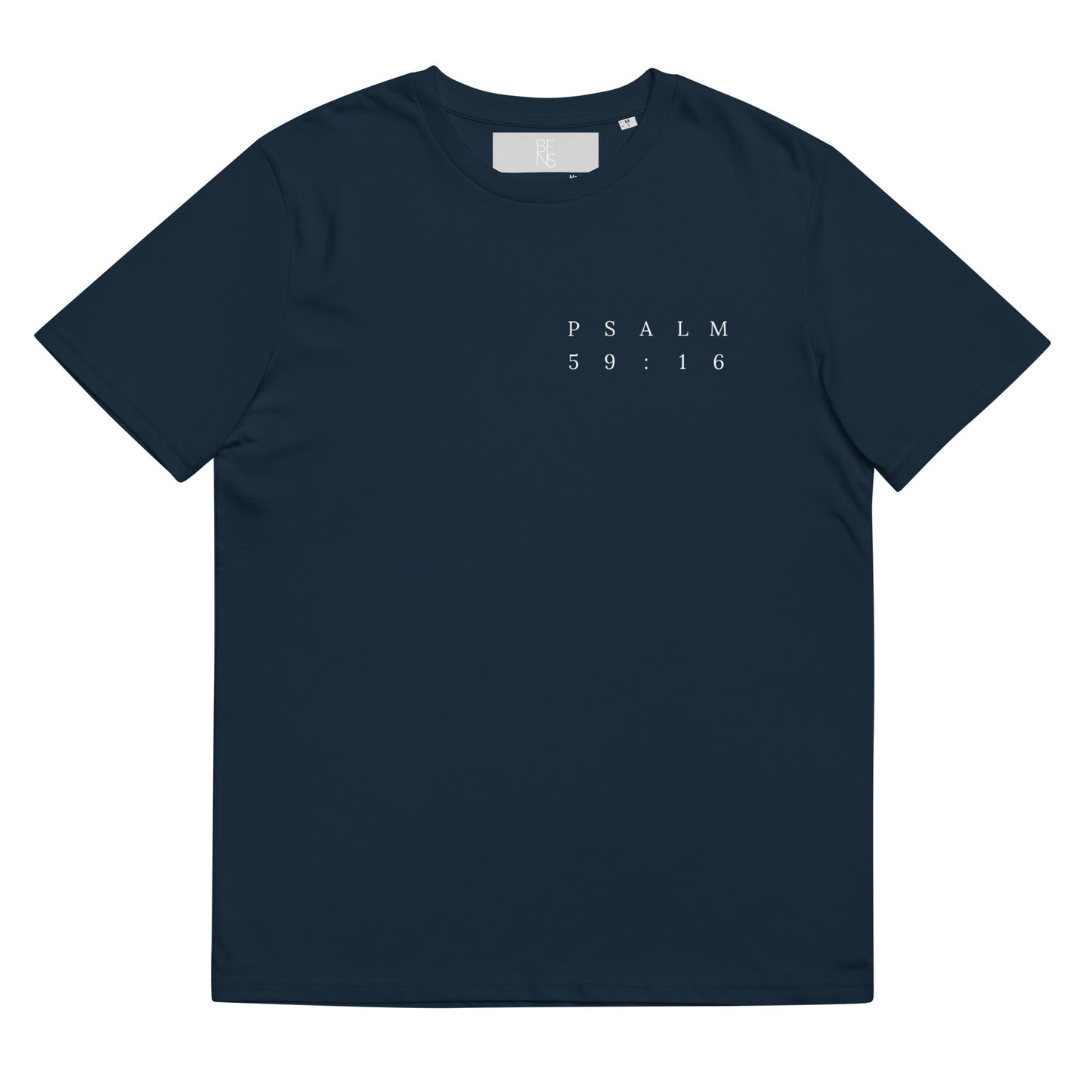 Psalm 59:16 Original Left Print Unisex T-Shirt