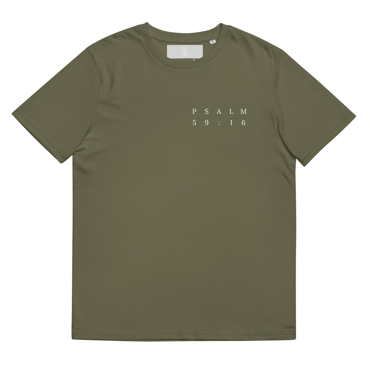 Psalm 59:16 Original Left Print Unisex T-Shirt