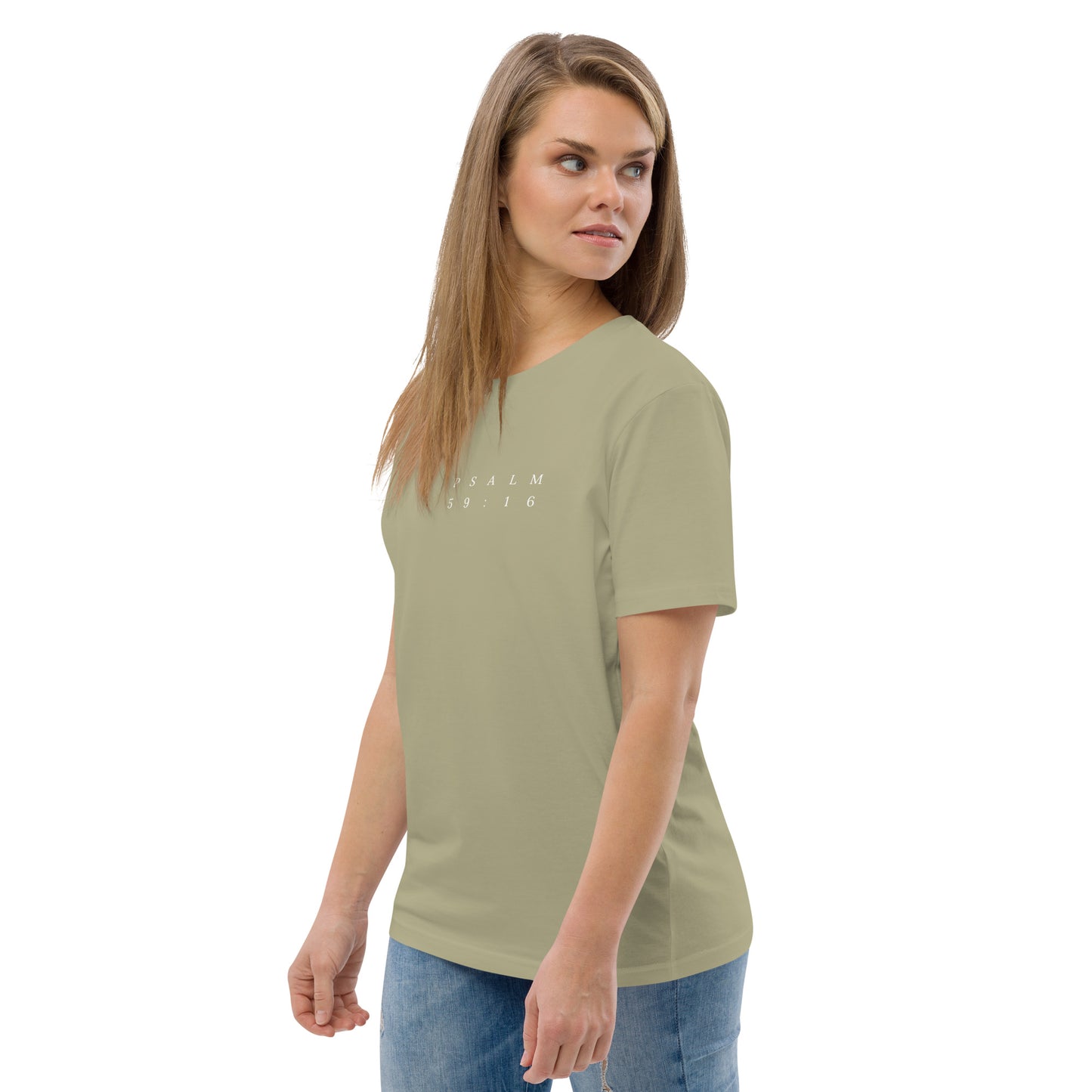 Psalm 59:16 Original Left Print Unisex T-Shirt