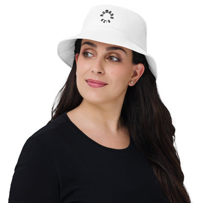 Romans 8:29 Black Embroidered Bucket Hat