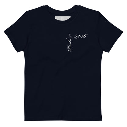 Psalm 59:16 Asymmetric Print Kids Tee [3-14 yrs]
