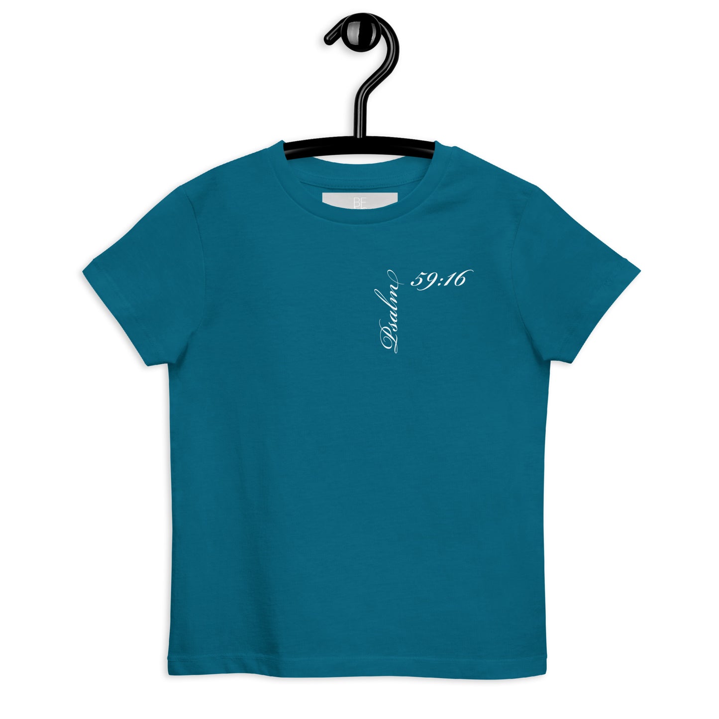 Psalm 59:16 Asymmetric Print Kids Tee [3-14 yrs]
