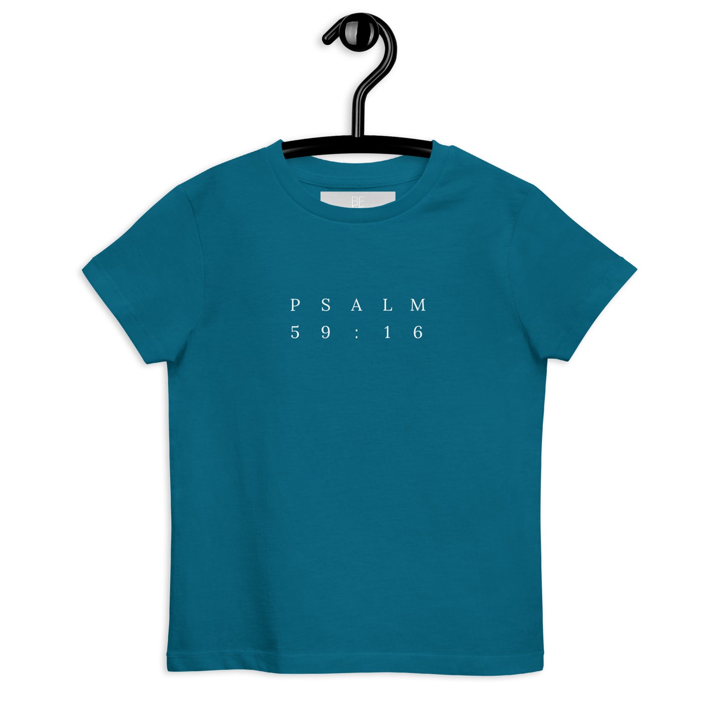 Psalm 59:16 Original Centre Print Kids Tee [3yrs - 14yrs]