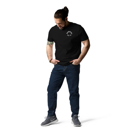 Romans 8:29 White Print Unisex T-Shirt
