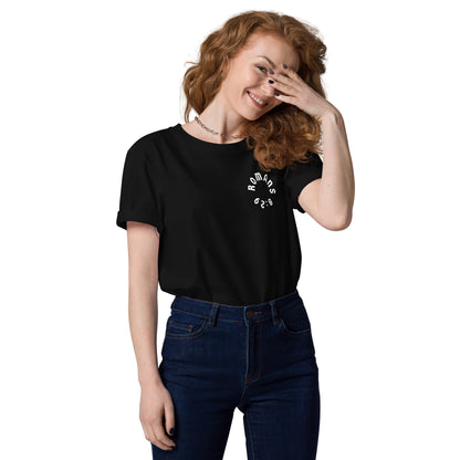 Romans 8:29 White Print Unisex T-Shirt