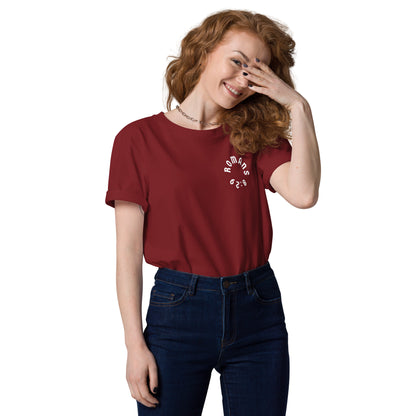 Romans 8:29 White Print Unisex T-Shirt