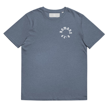 Romans 8:29 White Print Unisex T-Shirt