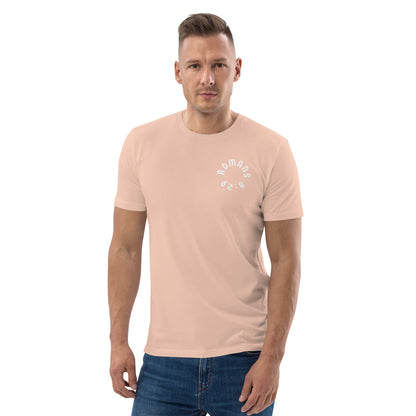 Romans 8:29 White Print Unisex T-Shirt