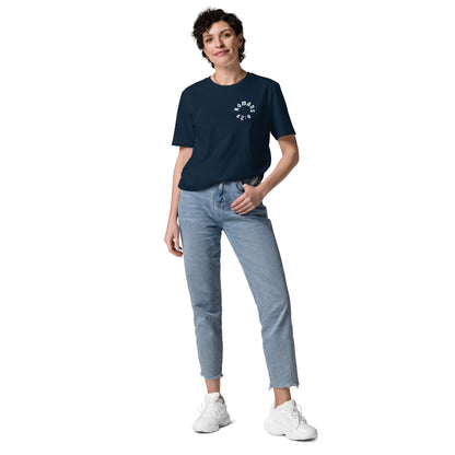 Romans 8:29 White Print Unisex T-Shirt