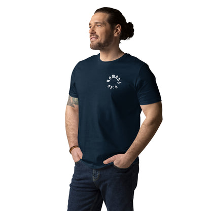 Romans 8:29 White Print Unisex T-Shirt