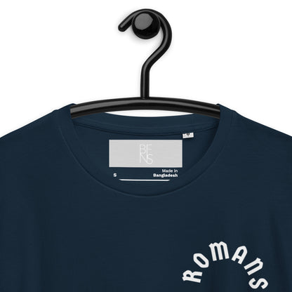 Romans 8:29 White Print Unisex T-Shirt