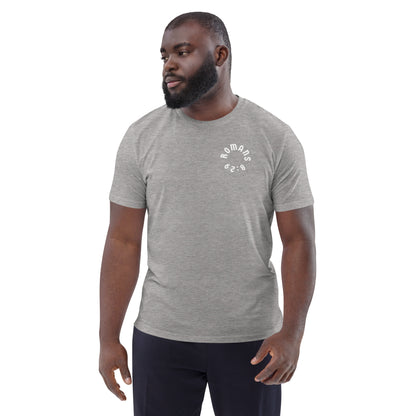Romans 8:29 White Print Unisex T-Shirt