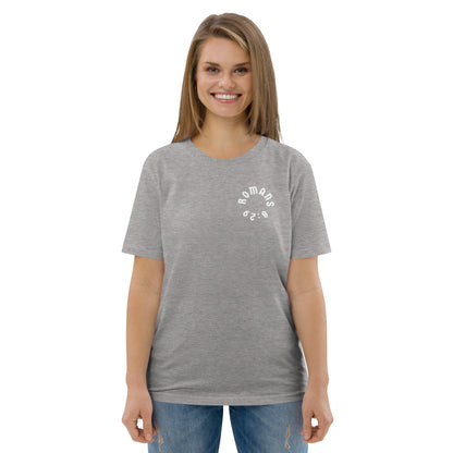 Romans 8:29 White Print Unisex T-Shirt