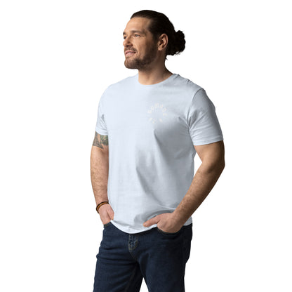 Romans 8:29 White Print Unisex T-Shirt