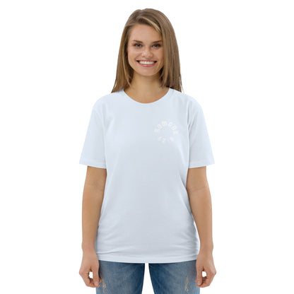 Romans 8:29 White Print Unisex T-Shirt